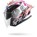 SHARK jet motorcycle helmet SKWAL JET CUP SPEED-FANCY black / white / orange