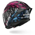 SHARK casque moto jet SKWAL JET CUP REPLICA REDDING noir mat / violet / bleu