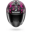 SHARK jet motorcycle helmet SKWAL JET CUP REPLICA REDDING matte black / purple / blue