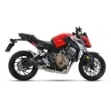IXRACE HONDA CB 650 F / CBR / 2014 2018 MK2B complete line silencer AT4250SB - EURO5+