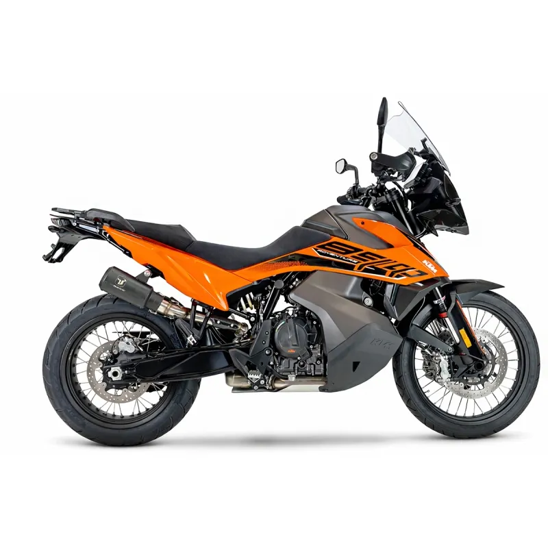 IXRACE KTM  ADVENTURE  / 790 / 890 / SMT / 2021 2026 MK2B INOX silencer MK2B AM3272SB - EURO5+