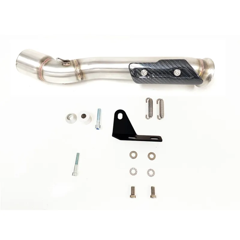 IXRACE KTM  ADVENTURE  / 790 / 890 / SMT / 2021 2026 MK2B INOX silencer MK2B AM3272SB - EURO5+