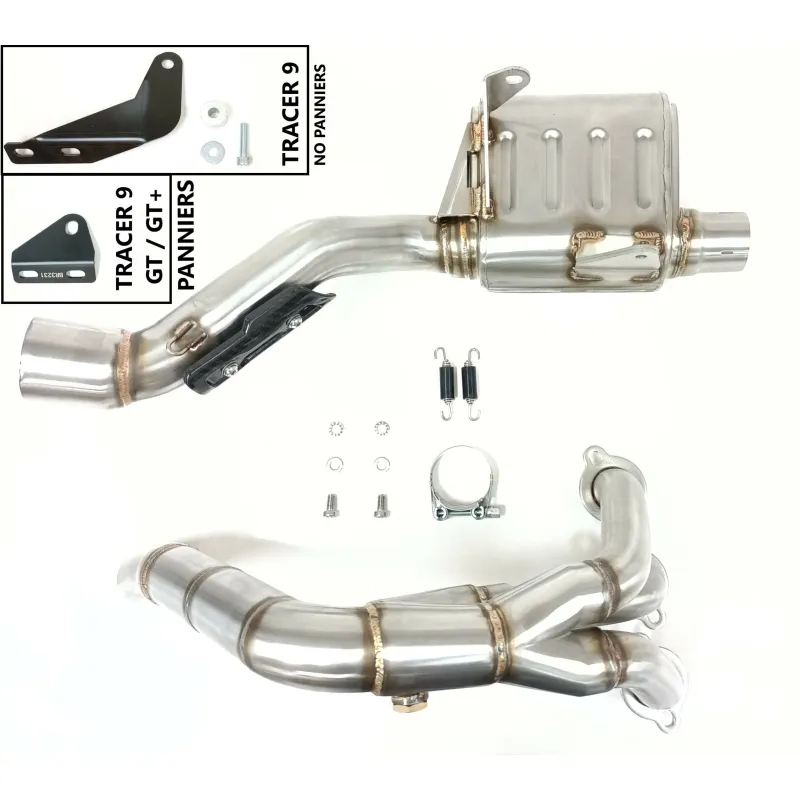 IXRACE YAMAHA TRACER 9 / GT / 2021 2023 ligne complète d'échappement MK2B AY9282SB - EURO5+