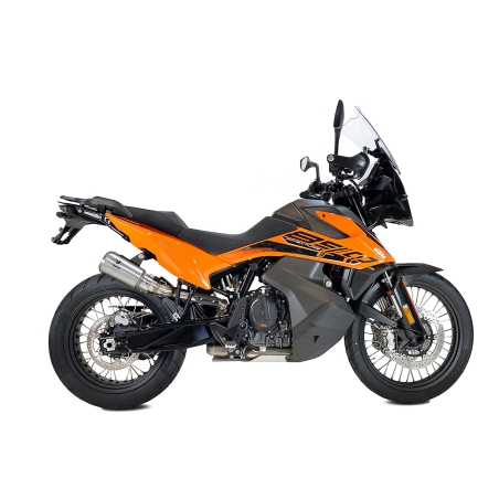 IXRACE KTM  ADVENTURE  / 790 / 890 / SMT / 2021 2026 pot d'échappement MK2 INOX AM3272S - EURO5+
