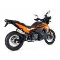 IXRACE KTM  ADVENTURE  / 790 / 890 / SMT / 2021 2026 pot d'échappement MK2 INOX AM3272S - EURO5+