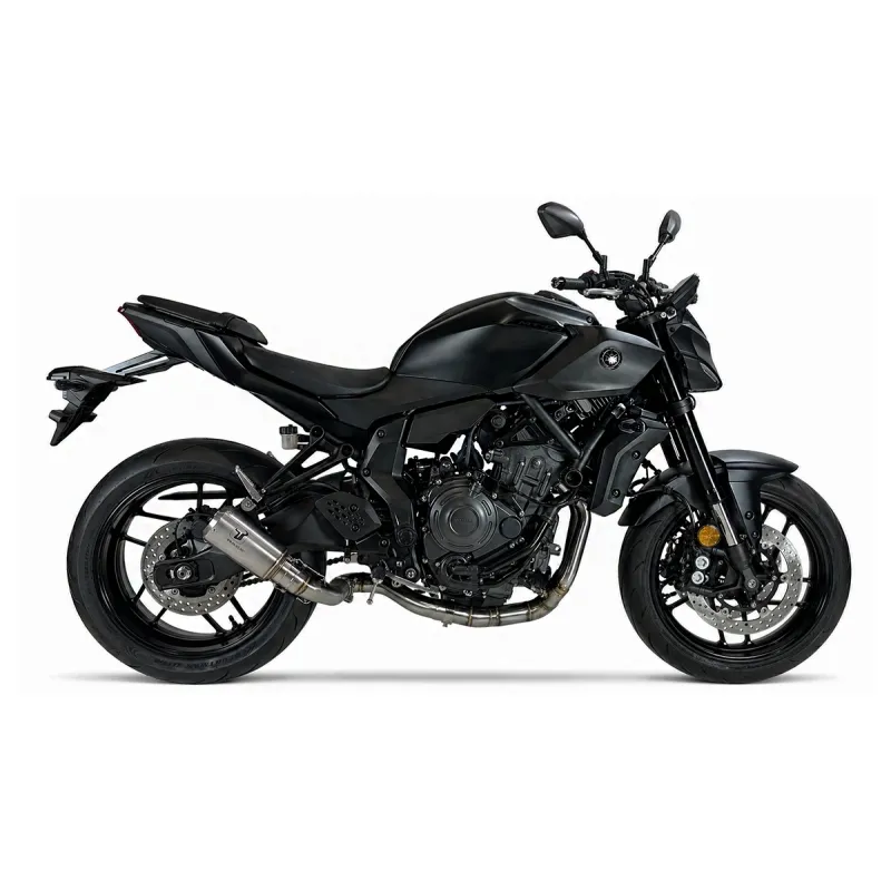IXRACE YAMAHA MT 07 / 2021 2026 MK2 INOX complete silencer AY9964S - NOT app