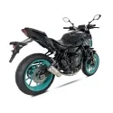 IXRACE YAMAHA MT 07 / 2021 2026 ligne complète d'échappement MK2 INOX AY9964S - NON HOM