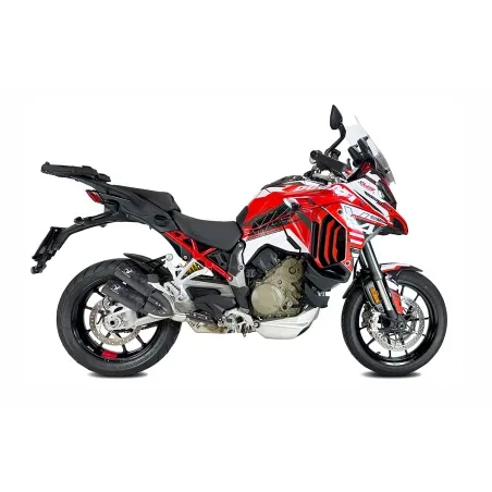 IXRACE DUCATI MULTISTRADA V4 / 2023 2024 DCX2 CARBON FORGED DOUBLE exhaust pipe DD5445C2 - NOT APP