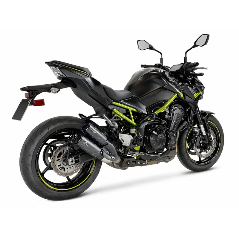 IXRACE KAWASAKI Z 900 FULL / 2025 DOUBLE pot d'échappement DCX2 CARBON FORGED DK7472C2 - EURO5+