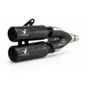 IXRACE SUZUKI GSX-8S / R / TT / 2023 2026 ligne complète d'échappement DOUBLE DCX2 CARBON FORGED DS8448C2-  NON HOM