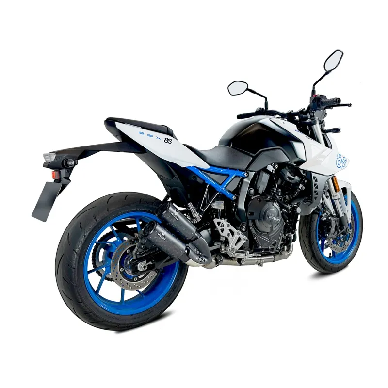 IXRACE SUZUKI GSX-8S / R / TT / 2023 2026 ligne complète d'échappement DOUBLE DCX2 CARBON FORGED DS8448C2-  NON HOM