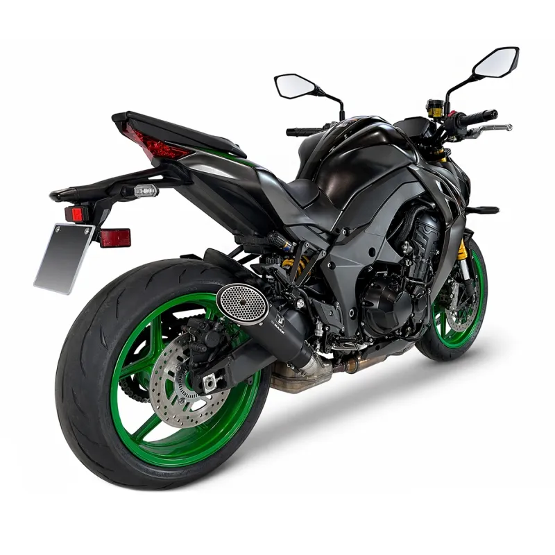 IXRACE KAWASAKI Z 1100 / 2025 2026 pot d'échappement MK1B NOIR BK7228B - EURO5+