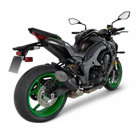 XRACE KAWASAKI Z 1100 / 2025 2026 MK1B BLACK Exhaust pipe BK7228B - EURO5+