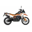 IXRACE HONDA KTM ADVENTURE 890 / 2021 2026 pot d'échappement GOBI BLACK VM3072SB - EURO5+
