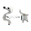 IXRACE KAWASAKI Z 650 / NINJA 650 / RS / 2023 2026 ligne complète d'échappement pot MK2B BLACK AK7257SB - EURO5+