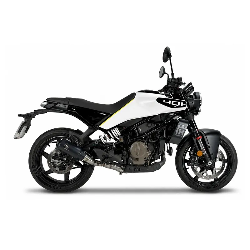 IXRACE KTM DUKE 125 / 390 / HUSQVARNA / 2024 2026 MK2B INOX silencer MK2B BLACK AM3260SB approved EURO 5+