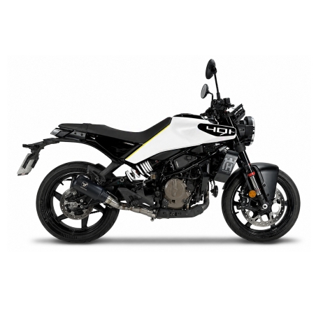 IXRACE KTM DUKE 125 / 390 / HUSQVARNA / 2024 2026 MK2B INOX silencer MK2B BLACK AM3260SB approved EURO 5+