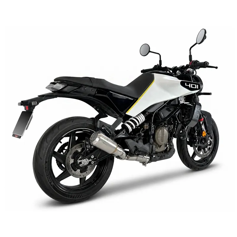 IXRACE KTM DUKE 125 / 390 / 2024 MK2 INOX silencer AH6237S EURO 5+ approved
