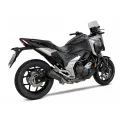 IXRACE HONDA NC 700 / 750 / S / X / INTEGRA / 2012 2026 Pot d'échappement MK2B BLACK AH6262SB - EURO5+