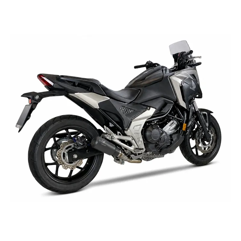 IXRACE HONDA NC 700 / 750 / S / X / INTEGRA / 2012 2026 MK2B BLACK Exhaust pipe AH6262SB - EURO5+