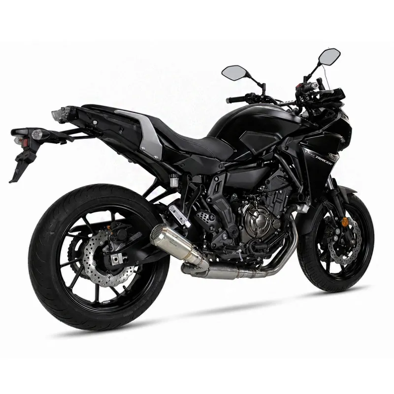 IXRACE YAMAHA TRACER 700 / TRACER 7 / 2020 2024 MK2 INOX complete line silencer AY9257S - EURO5+
