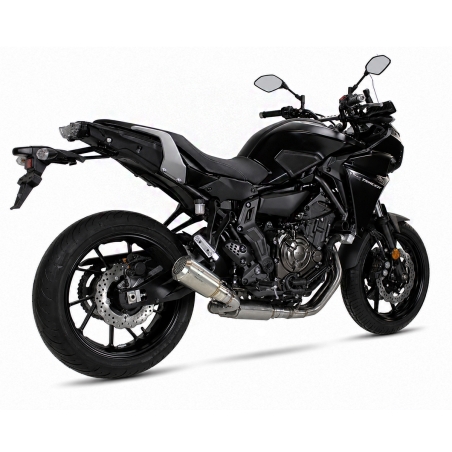 IXRACE YAMAHA TRACER 700 / TRACER 7 / 2020 2024 MK2 INOX complete line silencer AY9257S - EURO5+