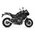IXRACE YAMAHA TRACER 700 / TRACER 7 / 2020 2024 ligne complète d'échappement MK2 INOX AY9257S - EURO5+