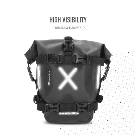 SHAD Crash bar bag TR08 SHAD 8L - X0TR08