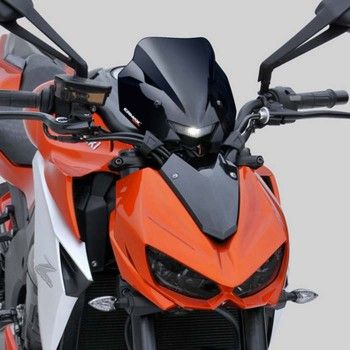 saute vent hyper sport ERMAX Kawazaki Z1000 modèle 2014 2015 2016 2017 2018 2019  2020 - 21cm