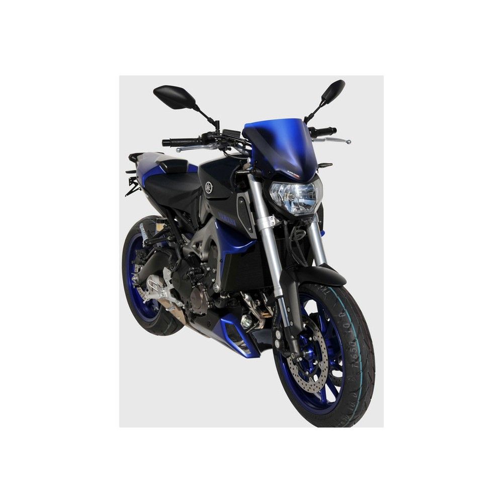 yamaha MT09 2014 2015 2016 saute vent bulle SPORT 25cm