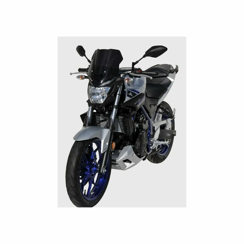 yamaha MT03 2016 2019 saute vent bulle SPORT - 30.5cm