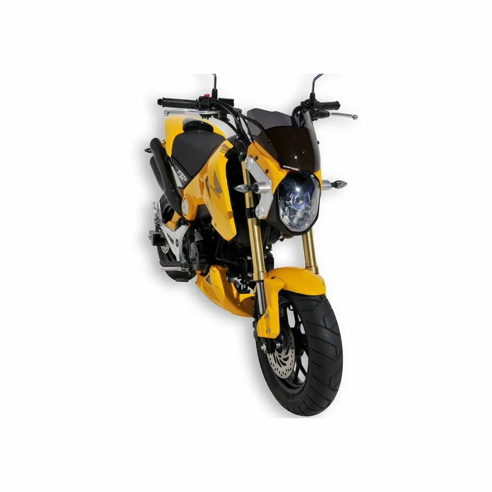 honda MSX 125 2013 2016 tête de fourche peint + saute vent
