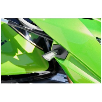 ERMAX 2 covers front or rear indicators for motorcycle Kawasaki Z750 R and Z800 Z650
