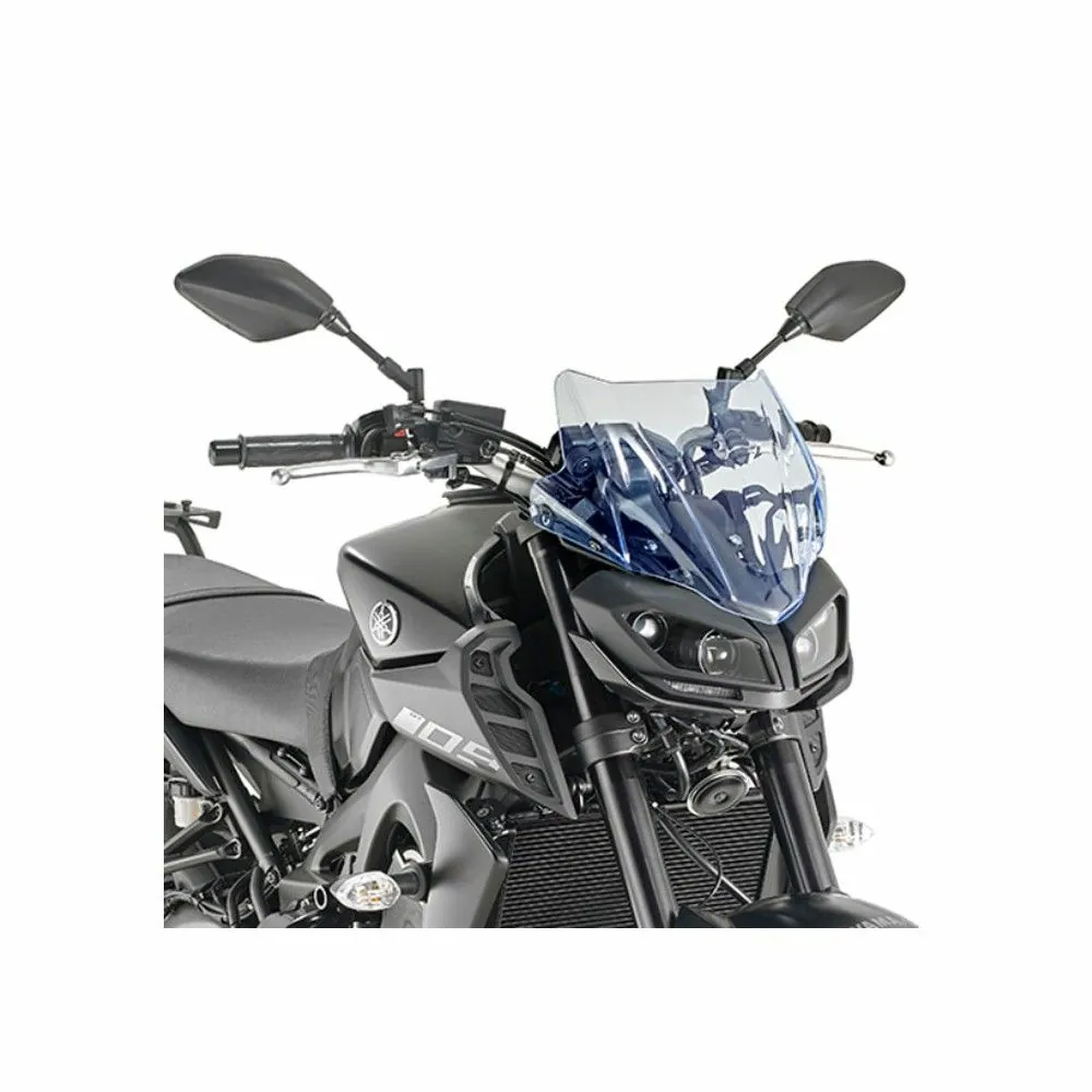 GIVI Yamaha MT09 2017 2019 windscreen A2132BL - 28cm high