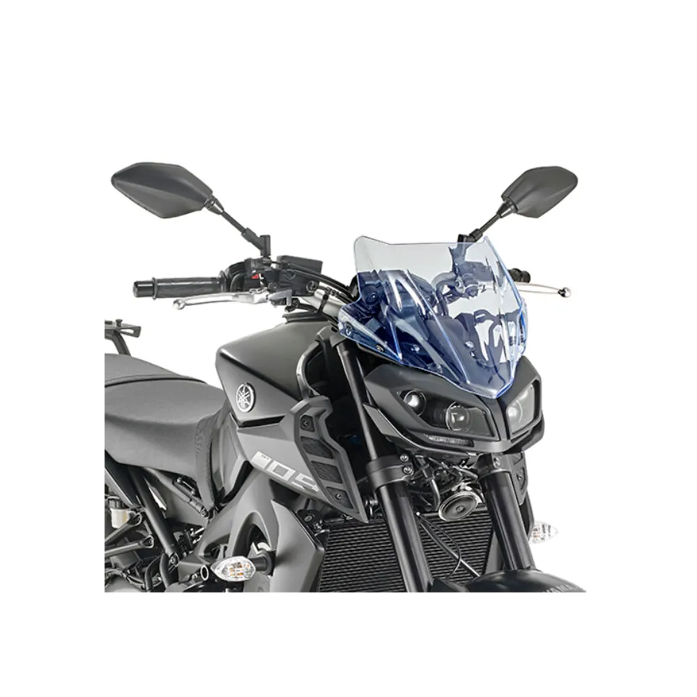 GIVI Yamaha MT09 2017 2019 windscreen A2132BL - 28cm high