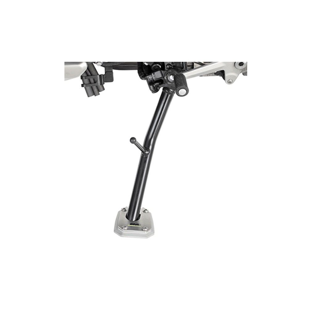 GIVI sole in alu and inox for side crutch of motorcycle honda 800