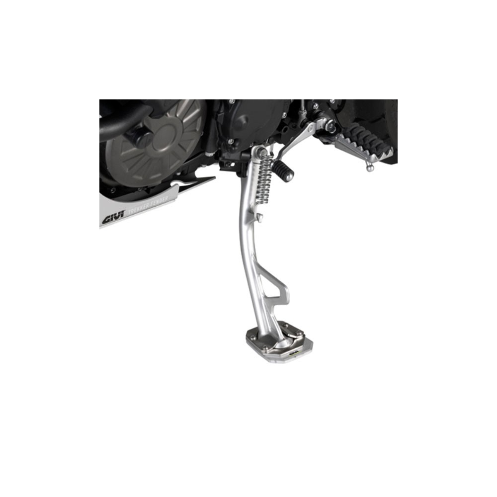 GIVI sole in alu and inox for side crutch of motorcycle Yamaha XT 1200 ZE SUPER TENERE 2014 2019 - E