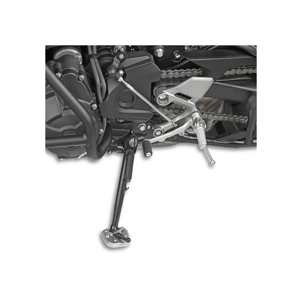GIVI semelle en alu et inox pour béquille latérale de moto Yamaha MT09 TRACER 900 2015 2019 - ES2122