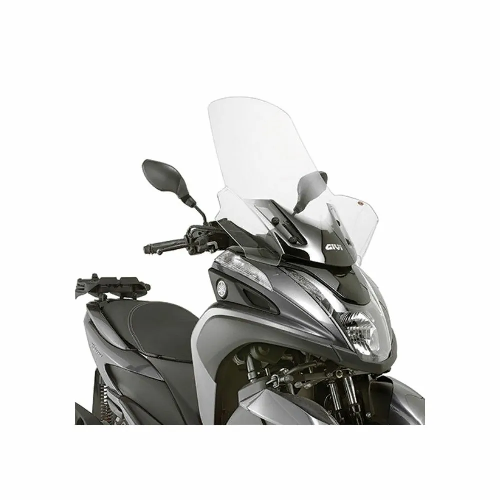 givi-pare-brise-haute-protection-yamaha-tricity125-155-mbk-tryptik-125-2014-2023-hauteur-74cm-2120dt