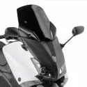 GIVI yamaha 530 T MAX TMAX 2012 2015 short and sport windscreen D2013BO - 46cm high