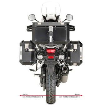 GIVI PL3105CAM Tubular frame for Trekker Outback MONOKEY CAM-SIDE suitcases Suzuki DL 1000 VSTROM