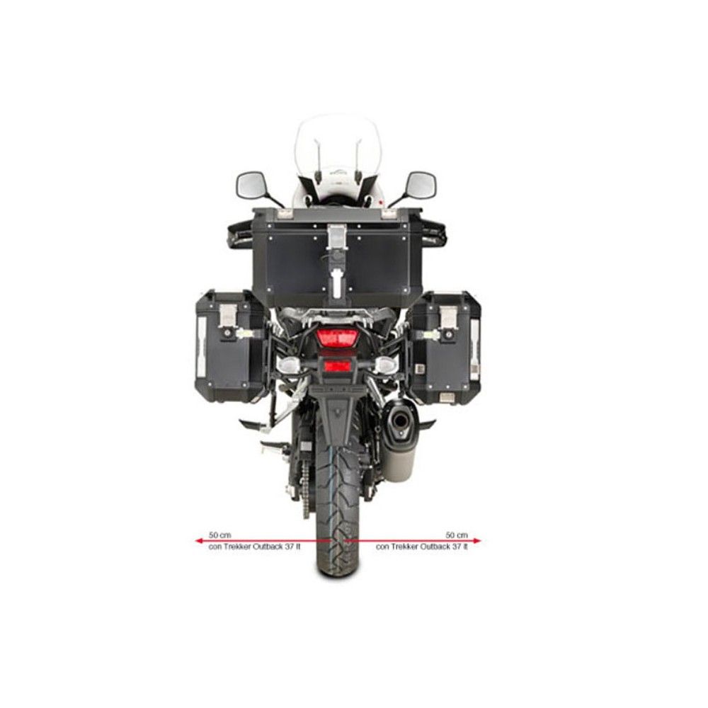 GIVI PL3105CAM support valises latérales Trekker Outback MONOKEY CAM-SIDE Suzuki DL 1000 VSTROM 14 19