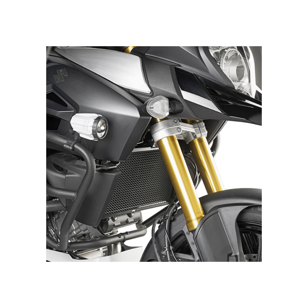 GIVI black stainless steel protection radiator railing for motorcycle Suzuki DL 1000 V STROM 14 19