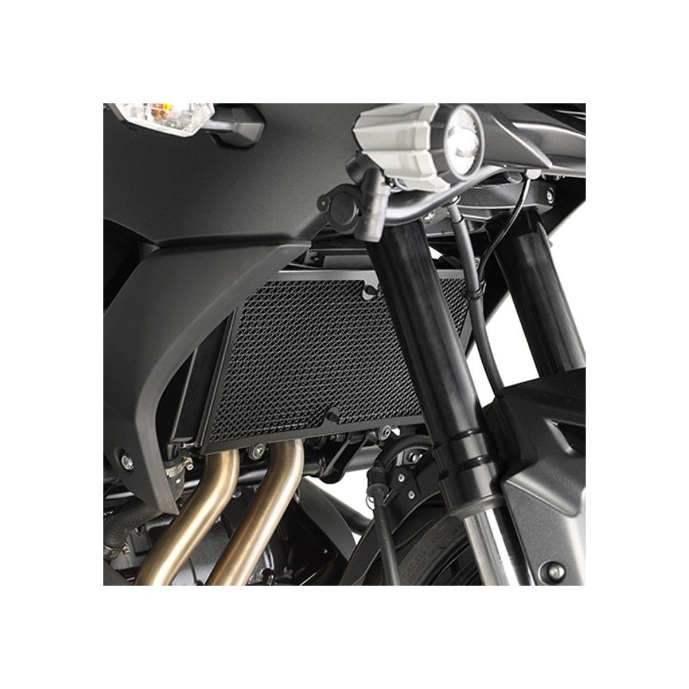 GIVI protection grille de radiateur en acier inox noir pour moto kawasaki 650 VERSYS 2015 2019 PR411