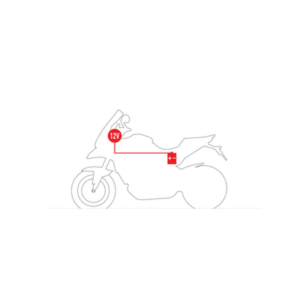GIVI prise alimentation 12v moto scooter quad - S110