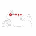 GIVI kit prises téléphone et USB pour moto scooter quad - S112