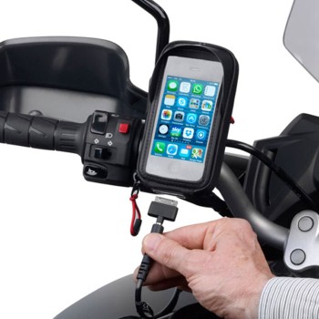 GIVI kit prises téléphone et USB pour moto scooter quad - S112