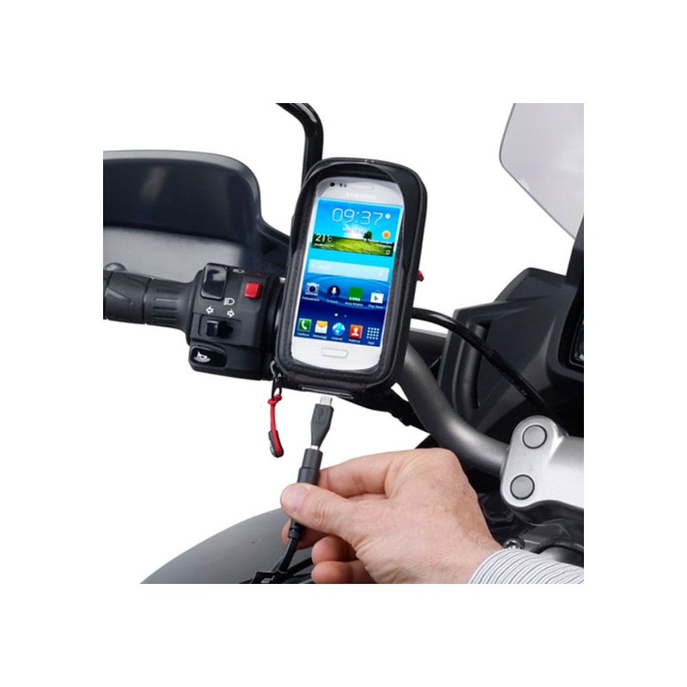 GIVI kit prises téléphone et USB pour moto scooter quad - S112