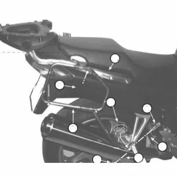 givi-pl257-support-tubulaire-pour-valise-laterale-monokey-honda-vfr-800-1998-2001