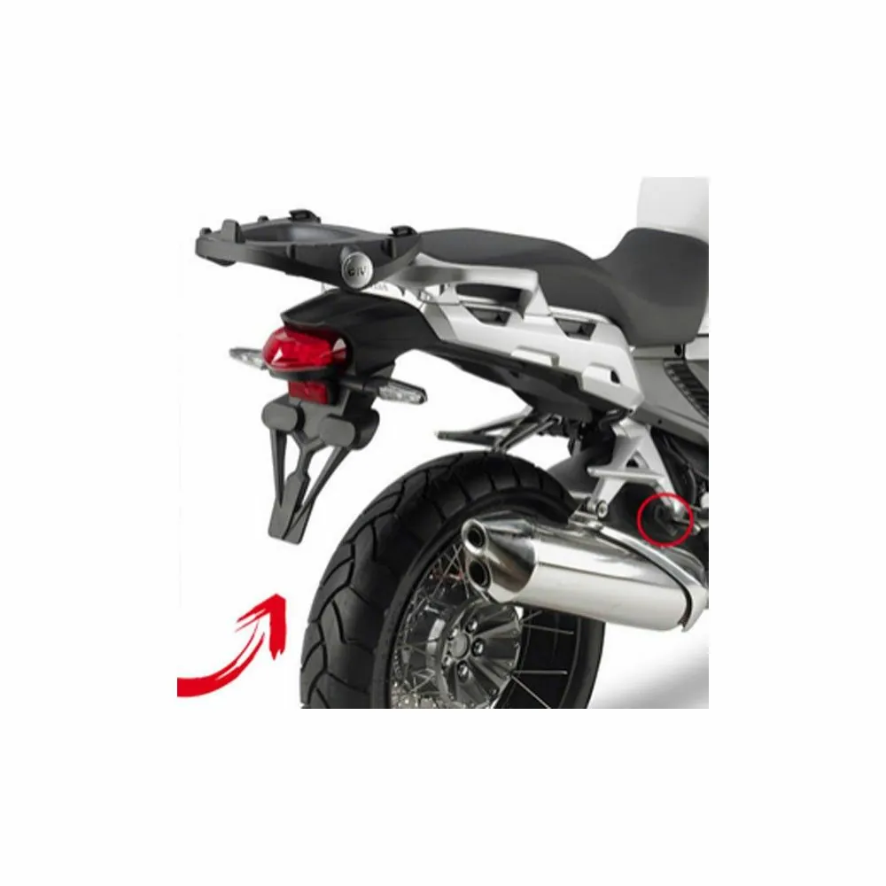 givi-plr1110-quick-support-for-luggage-side-case-monokey-honda-1200-crosstourer-dct-2012-2019